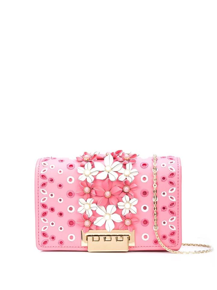 Zac Zac Posen Earthette Accordion Mini Crossbody - Pink