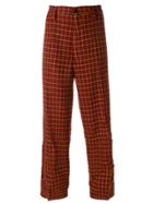 Marni Houndstooth Wide Leg Trousers - Multicolour