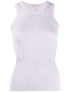 Emilio Pucci Ribbed Tank Top - Purple