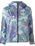 Adidas By Stella Mccartney Purple Bloom Run Jacket, Women's, Size: Small, Polyester/polyurethane