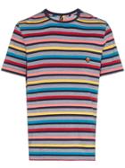 Missoni Multicoloured Striped Cotton T Shirt - Unavailable