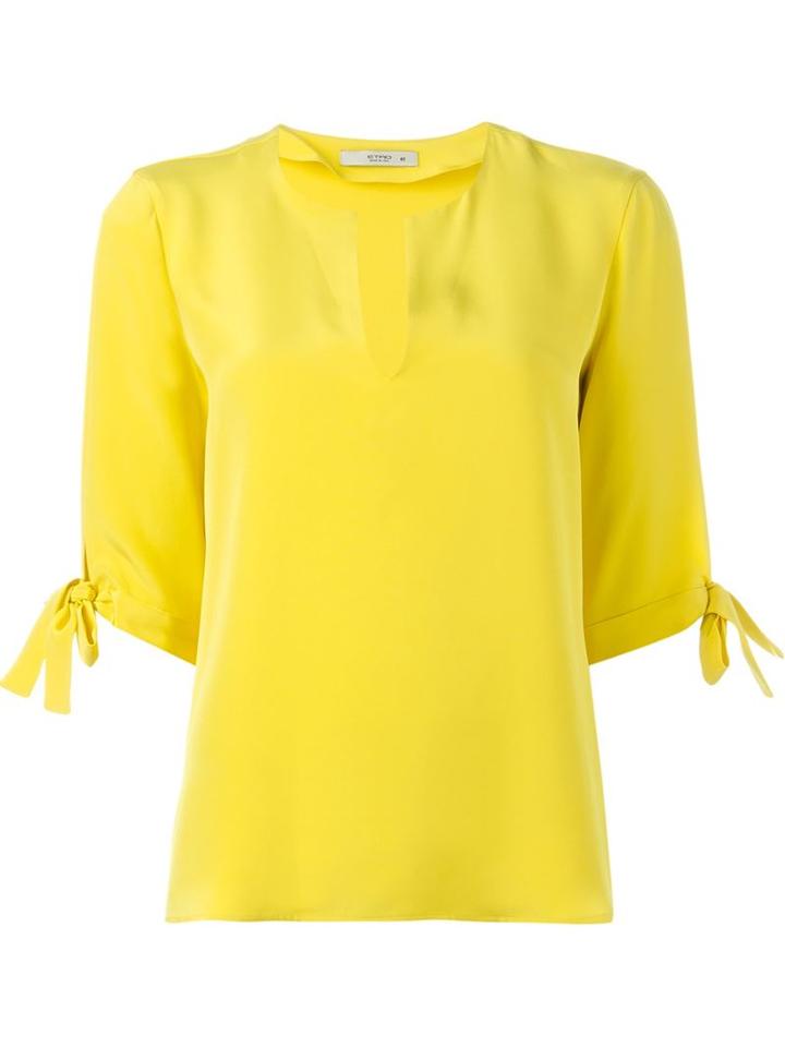 Etro Sleeve Knot Blouse