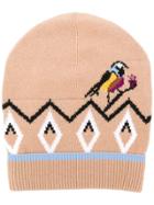 Dorothee Schumacher Knitted Bird Hat - Neutrals