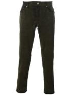 Polo Ralph Lauren Corduroy Trousers, Men's, Size: 36, Green, Cotton/spandex/elastane