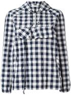 Peter Jensen Gingham Anorak Jacket - Blue