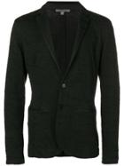John Varvatos Textured Blazer Jacket - Black