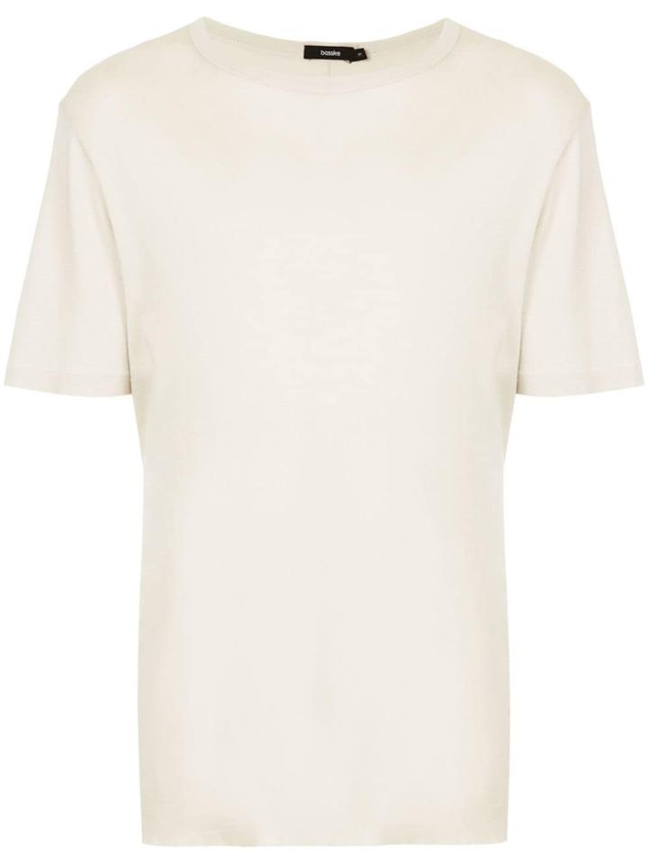 Bassike Washed Effect T-shirt - Nude & Neutrals
