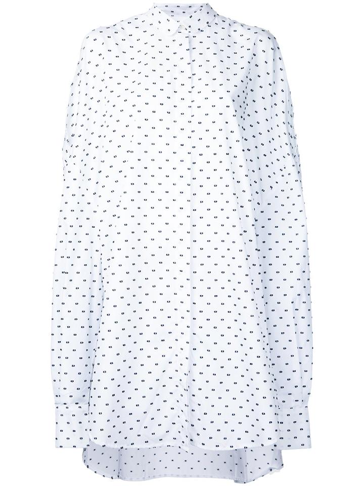 Henrik Vibskov - Bumble Shirt Dress - Women - Cotton - M, White, Cotton