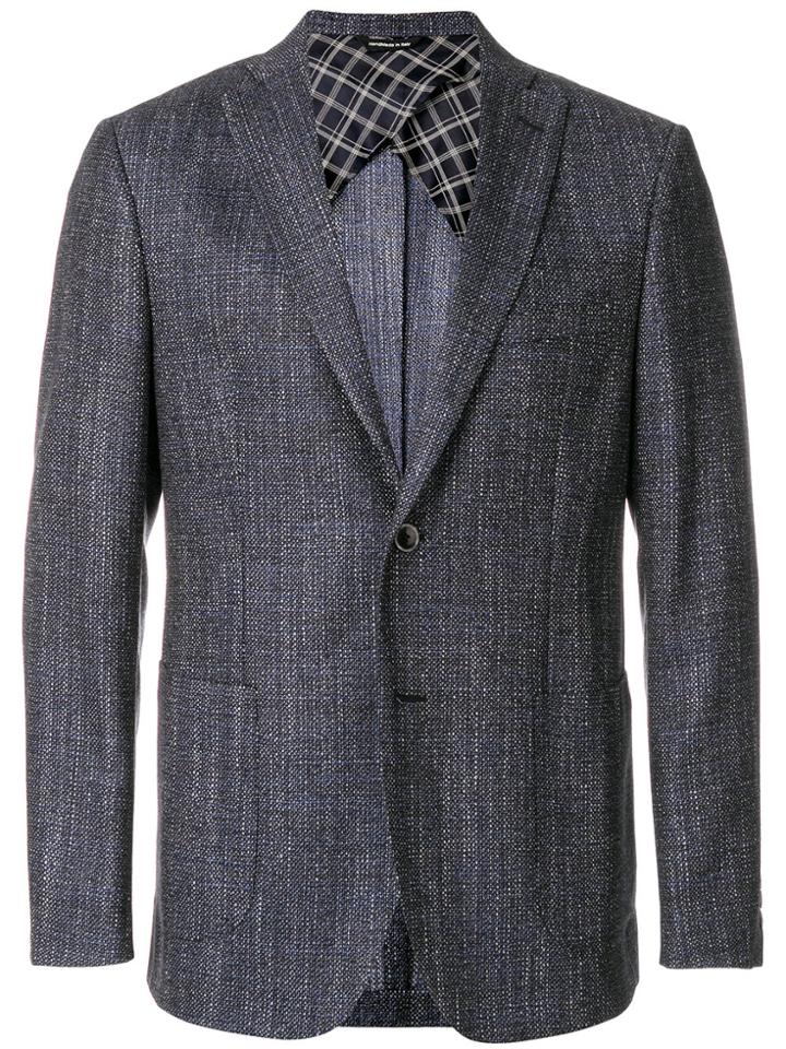 Tonello Two Button Blazer - Blue