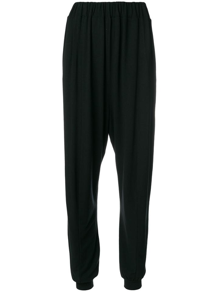 Henrik Vibskov Dropped Crotch Track Pants - Black