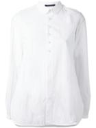 Y's Epaulet Shirt, Women's, Size: 1, White, Cotton