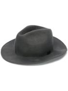 Emporio Armani Wide Brim Hat - Grey