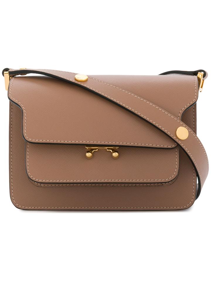 Marni Mini Trunk Bag - Pink & Purple