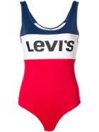 Levi's Colour Block Bodysuit - Red