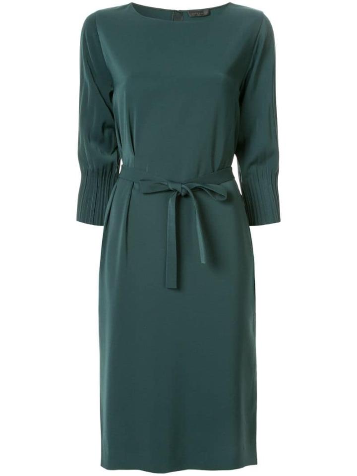 Anteprima Belted Midi Dress - Green