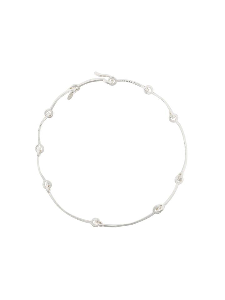 Wouters & Hendrix Technofossils Hammered Necklace - Metallic