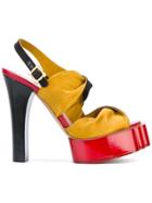 Vivienne Westwood Platform Sandals - Yellow & Orange