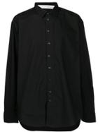 Isabel Benenato Classic Loose Shirt - Black