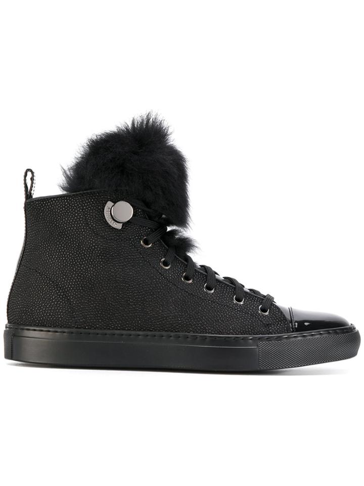 Moncler High Top Sneakers - Black