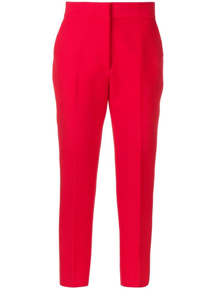 Msgm Ankle Length Tailored Trousers