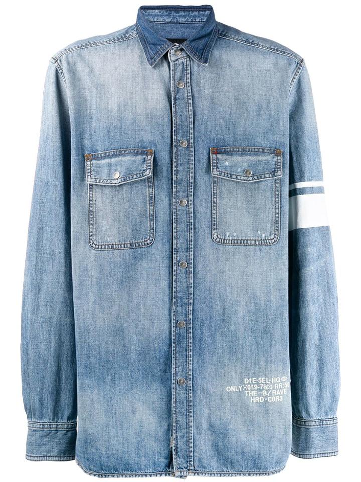 Diesel Western Shirt - Blue