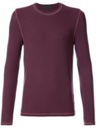 Atm Anthony Thomas Melillo Longsleeved T-shirt - Pink & Purple