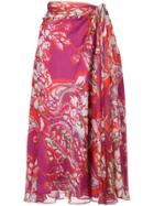 Prabal Gurung New Sarong Skirt - Pink