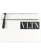 Valentino Valentino - Man - Clutch Vltn - White