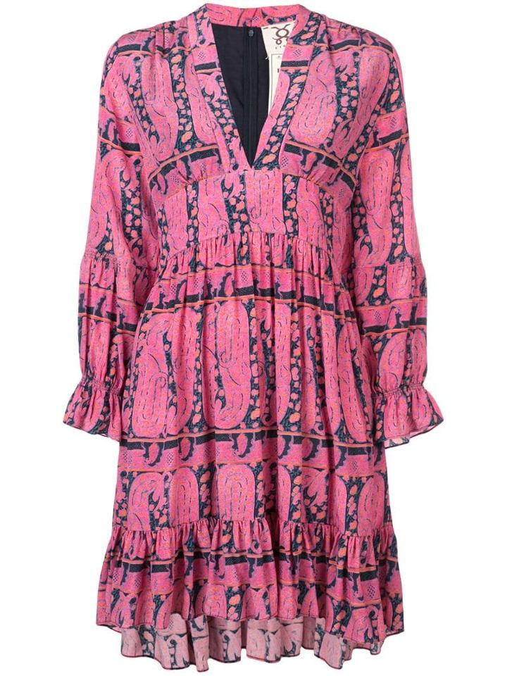 Figue Sienna Paisley Dress - Pink