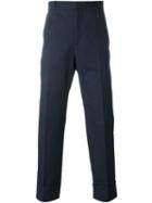 Melindagloss Large Cuffed Pants, Men's, Size: 48, Blue, Cotton