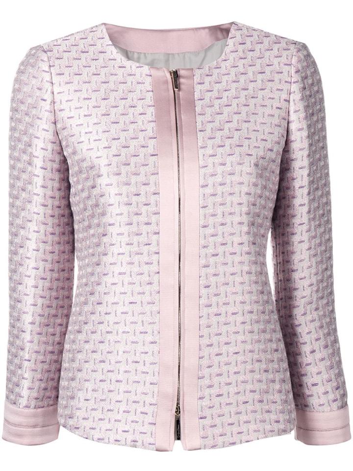 Giorgio Armani Patterned Jacket - Pink