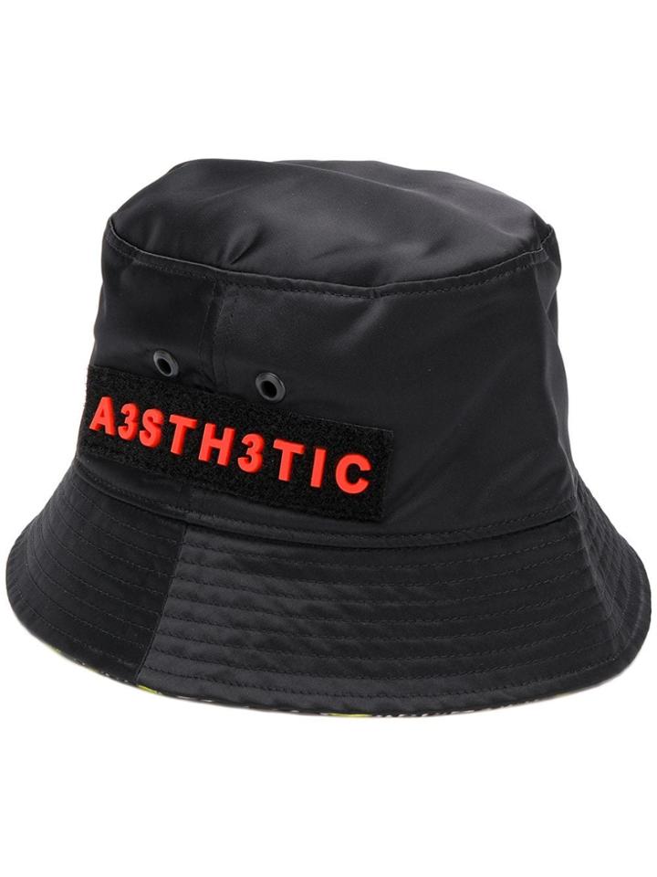 Diesel Appliquéd Bucket Hat - Black