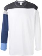 Comme Des Garçons Shirt - Layered Patchwork T-shirt - Men - Cotton - M, White, Cotton