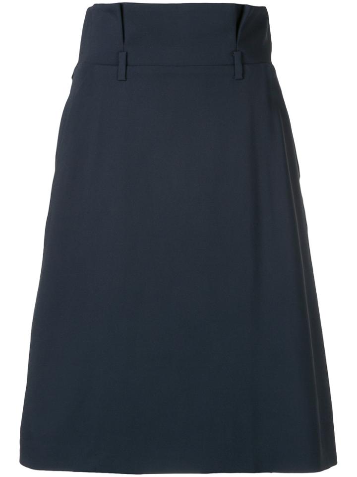 Lanvin High Waisted Skirt - Blue