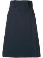 Lanvin High Waisted Skirt - Blue