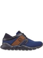 Fendi Tech Fabric Sneakers - Blue