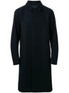 Attachment Classic Overcoat, Men's, Size: 1, Black, Cashmere/wool