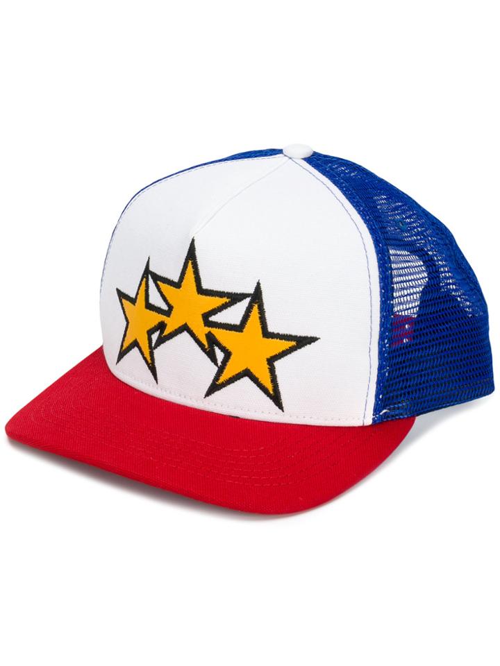 Amiri Star Trucker Hat - White