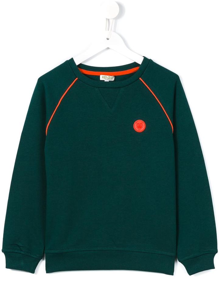 Kenzo Kids 'tiger' Sweatshirt, Boy's, Size: 12 Yrs, Green