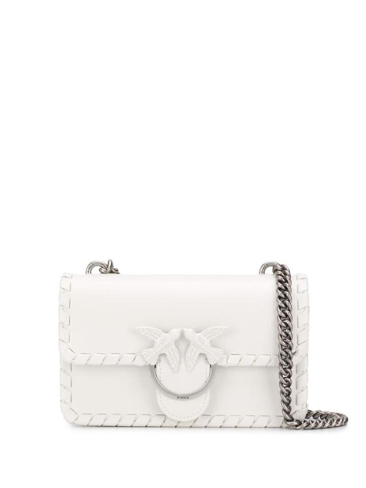 Pinko Love Simply 8 Cross-body Bag - White