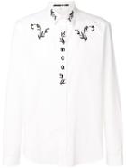 Mcq Alexander Mcqueen Embroidered Detail Shirt - White