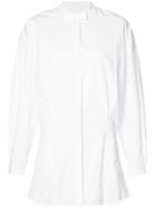 Ellery Flared Button-down Shirt - White
