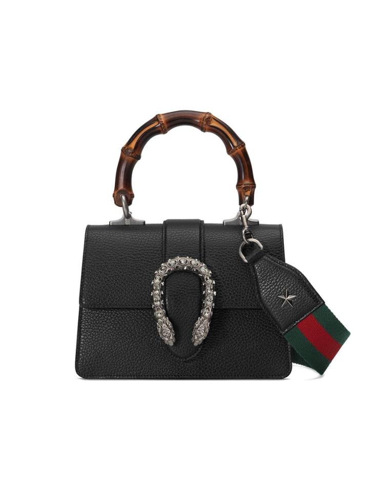 Gucci Dionysus Mini Top Handle Bag - Black
