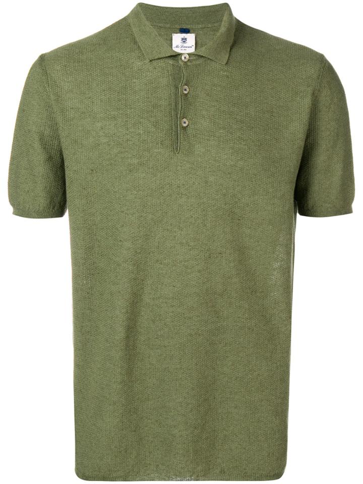 Mc Lauren Fine Knit Polo Shirt - Green