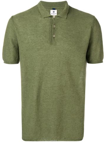 Mc Lauren Fine Knit Polo Shirt - Green