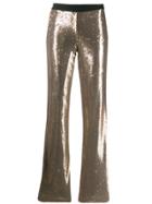 P.a.r.o.s.h. Sequin Embellished Trousers - Gold