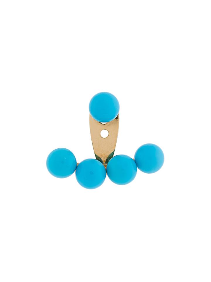 Yvonne Léon Lobe Earring - Blue