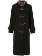 Burberry Pre-owned Toggle-fastening Coat - Black