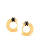 Marni Clip-on Hoop Earrings, Women's, Metallic