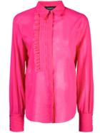 Rochas Orsolina Pleated Panel Shirt - Pink